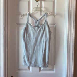 Lululemon light mint green Tank Top size 10